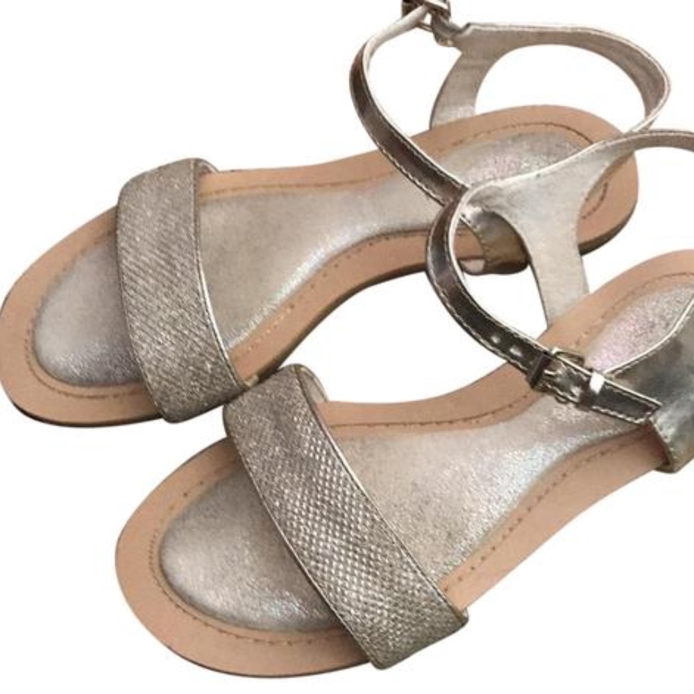 Girls Gold Sandals
